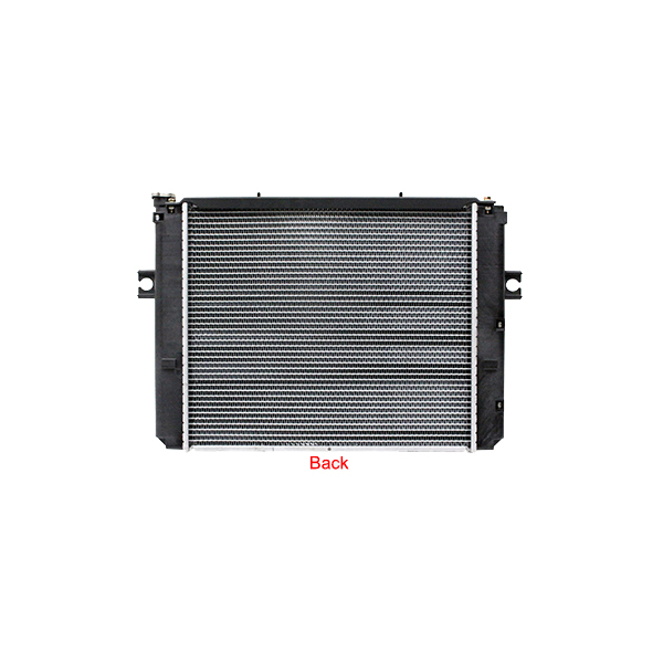 246325 Forklift Radiator - Toyota - 19 3/4 x 16 7/8 x 1 7/8 (Square Wave Core)